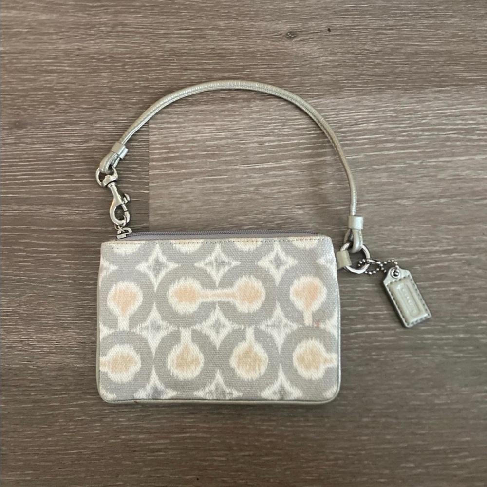 Coach mini wristlet
